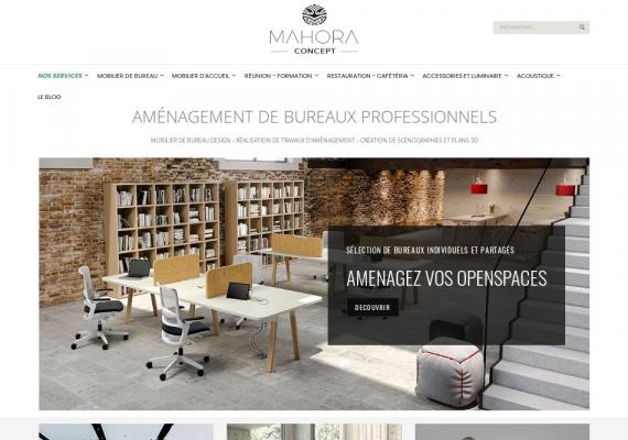 MAHORA-CONCEPT - e-commerce website - www.mahora-concept.com
